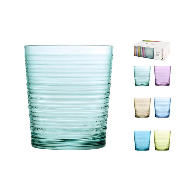 VASOS COLOR GRANADA 41 CL. 6 UNI...