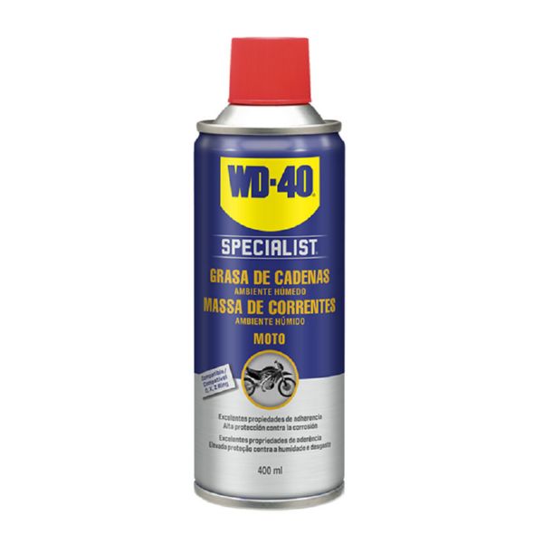 GRASA CADENAS MOTORBIKE WD-40 400ml