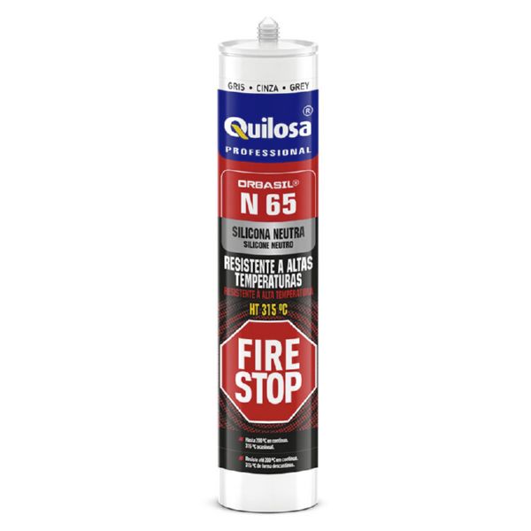 SILICONA NEUTRA FIRE STOP. 300 ML